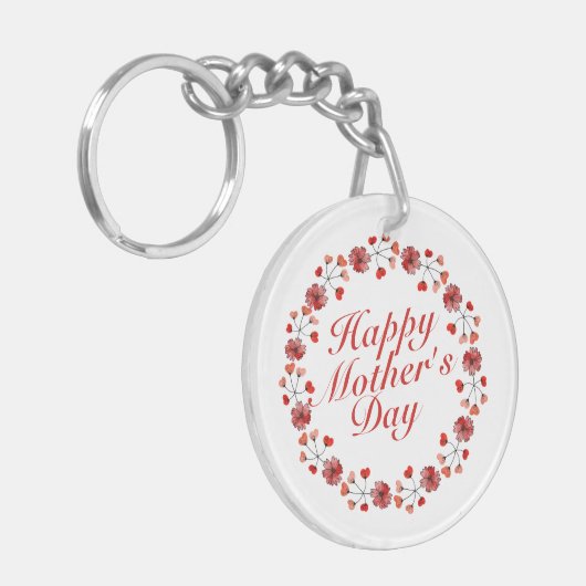 Eleganter Muttertagskreath | SCHLÜSSELANHÄNGER (Vorderseite links)