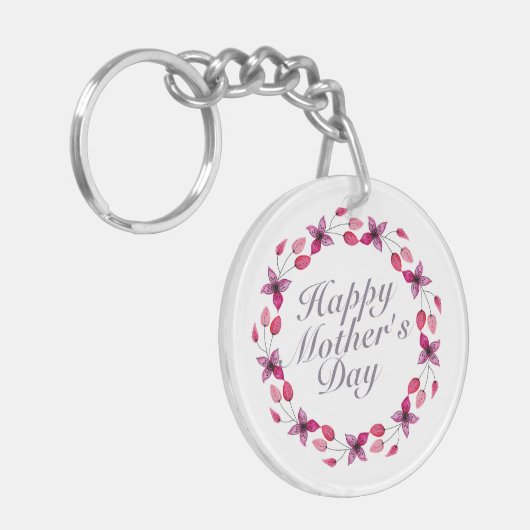 Eleganter Muttertagskreath | SCHLÜSSELANHÄNGER (Vorderseite links)