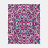 Eleganter, nahtloser Muster Duschvorhang Fleecedecke (Vorderseite)