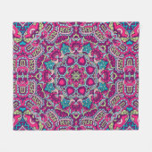 Eleganter, nahtloser Muster Duschvorhang Fleecedecke (Vorderseite (Horizontal))