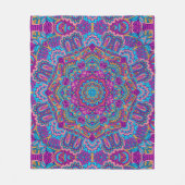 Eleganter, nahtloser Muster Duschvorhang Fleecedecke (Vorderseite)