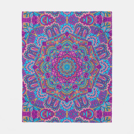 Eleganter, nahtloser Muster Duschvorhang Fleecedecke (Vorderseite)