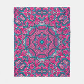 Eleganter, nahtloser Muster Duschvorhang Fleecedecke (Vorderseite)