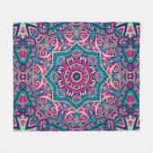 Eleganter, nahtloser Muster Duschvorhang Fleecedecke (Vorderseite (Horizontal))