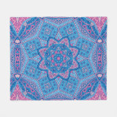 Eleganter, nahtloser Muster Duschvorhang Fleecedecke (Vorderseite (Horizontal))