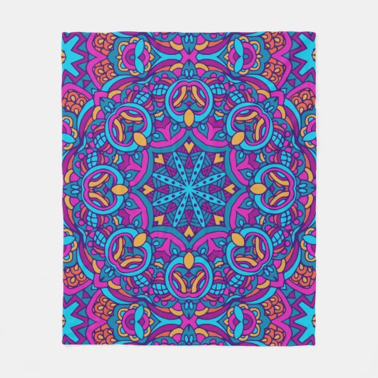 Eleganter, nahtloser Muster Duschvorhang Fleecedecke (Vorderseite)