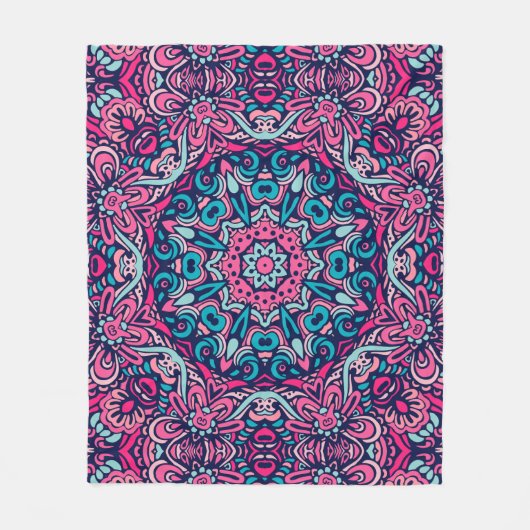 Eleganter, nahtloser Muster Duschvorhang Fleecedecke (Vorderseite)