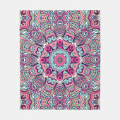 Eleganter, nahtloser Muster Duschvorhang Fleecedecke (Vorderseite)