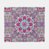 Eleganter, nahtloser Muster Duschvorhang Fleecedecke (Vorderseite (Horizontal))