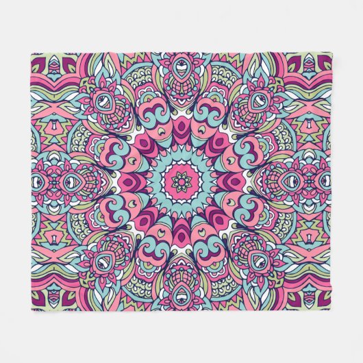 Eleganter, nahtloser Muster Duschvorhang Fleecedecke (Vorderseite (Horizontal))