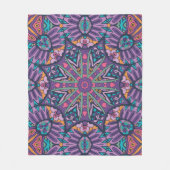 Eleganter, nahtloser Muster Duschvorhang Fleecedecke (Vorderseite)