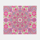 Eleganter, nahtloser Muster Duschvorhang Fleecedecke (Vorderseite (Horizontal))