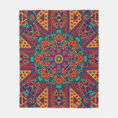 Eleganter, nahtloser Muster Duschvorhang Fleecedecke (Vorderseite)