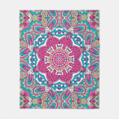 Eleganter, nahtloser Muster Duschvorhang Fleecedecke (Vorderseite)