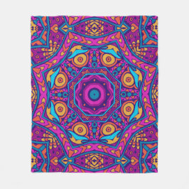 Eleganter, nahtloser Muster Duschvorhang Fleecedecke