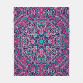 Eleganter, nahtloser Muster Duschvorhang Fleecedecke (Vorderseite)