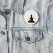 Eleganter Namaste Buddha Button (Beispiel)