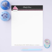 Eleganter Name der Bäckerei Cupcake Flyer (Einzeln)