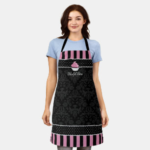 Eleganter Name der Bäckerei Cupcake Schürze