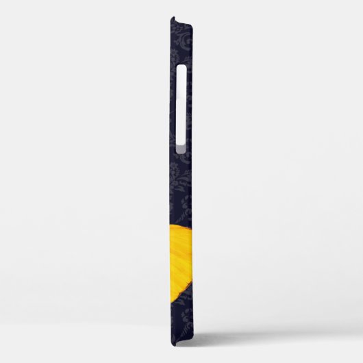 Eleganter Name des Gelben Schmetterlings Case-Mate iPhone Hülle (Rückseite / Links)