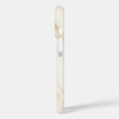 Eleganter Name des Glitzer Marmor Case-Mate iPhone Hülle (Rückseite / Links)