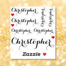 Eleganter Name für schwarze Skripte Stilistischer,