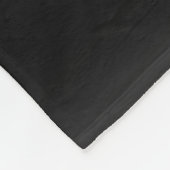 Eleganter Name und Mit Monogramm Initialen | Schwa Fleecedecke (Ecke)