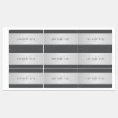 Eleganter Name und Monogrammschrift (oder anderer  Etiketten (Blatt)