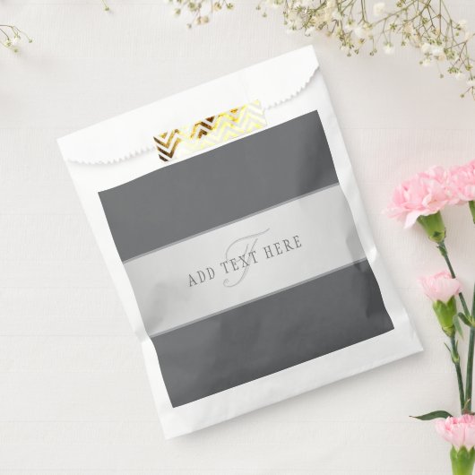 Eleganter Name und Monogrammschrift (oder anderer  Geschenktütchen (Versiegelt)