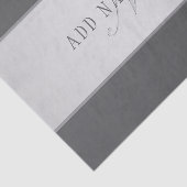 Eleganter Name und Monogrammschrift (oder anderer Seidenpapier (Ausschnitt)