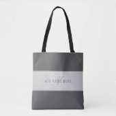 Eleganter Name und Monogrammschrift (oder anderer  Tasche (Vorderseite)