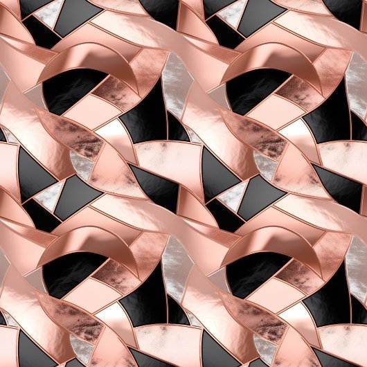 Eleganter Napkins Rose Gold Glitzer Table Akzent Serviette