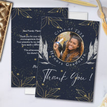 Eleganter Navy-Gold-Abschluss