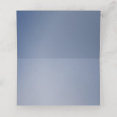 Eleganter Nebel Lesbian. Hochzeitsplatzkarten Platzkarte (Innenseite Aufgefaltet)