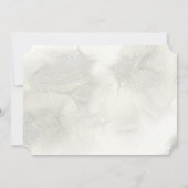 Eleganter Neon Gold rosa Marmor Sweet 16. Geburtst Einladung (Rückseite)