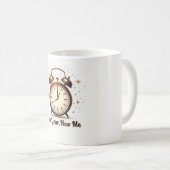 Eleganter Neujahrs-Neue-Mich-Becher Kaffeetasse (VorderseiteRechts)