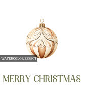 Eleganter neutraler Weihnachtskranz Minimal Holida Feiertagskarte