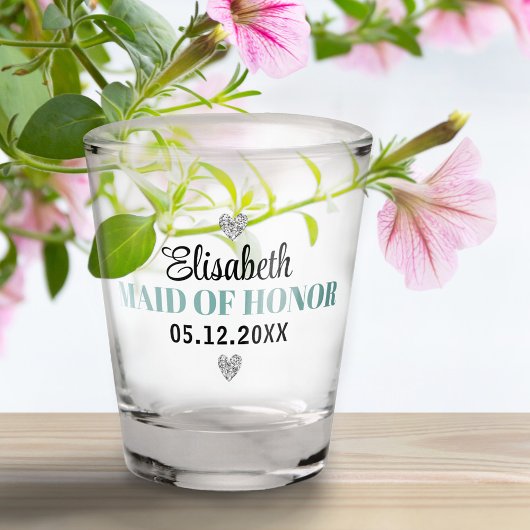 Eleganter Niedlicher Glitzer für moderne Skripte - Schnapsglas