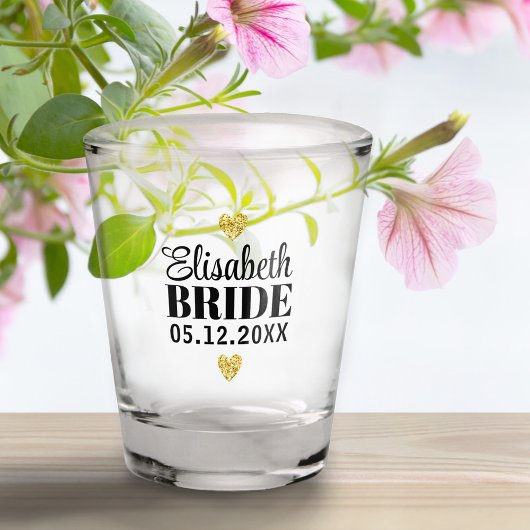 Eleganter Niedlicher Glitzer für moderne Skripte - Schnapsglas