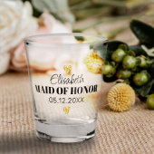 Eleganter Niedlicher Glitzer für moderne Skripte - Schnapsglas