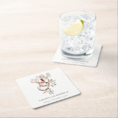 Eleganter Niedlicher Sleepy Koala Foliage jeden Ge Rechteckiger Pappuntersetzer (Vor Ort)