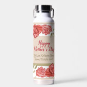 Eleganter Niedlicher Tag der glücklichen Mütter Trinkflasche (Vorne)