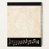 Eleganter Orchestra Student Probe Planner Planer (Rückseite)