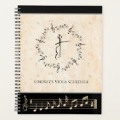 Eleganter Orchestra Student Probe Planner Planer (Vorderseite)