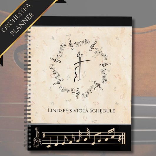 Eleganter Orchestra Student Probe Planner Planer