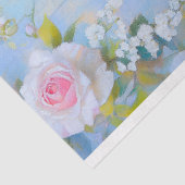 Eleganter Osterfrosch in gelber Farbe Seidenpapier (Ausschnitt)