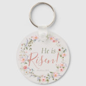 Eleganter Ostern Er ist gefangen Inspiration Schlüsselanhänger (Rückseite)