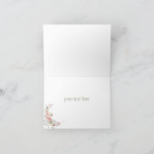 Eleganter Ostern Er ist Personalisiert Risen (Innenseite)