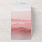 Eleganter Outdoor-Berg Einladung zur Hochzeit (Außenbereich)