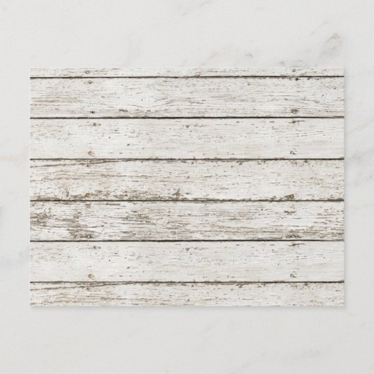 Eleganter Ozeanstrand Save the Date Ankündigungspostkarte (Rückseite)